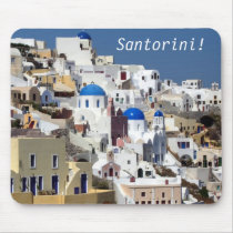 Santorini, Greece Mouse Pads
