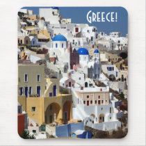 Santorini, Greece Mousepad