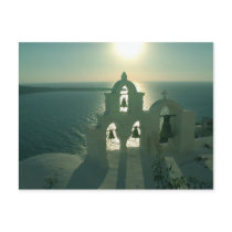 Santorini Greece Postcard