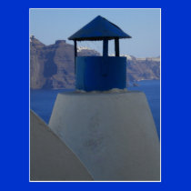 Santorini Greece postcards
