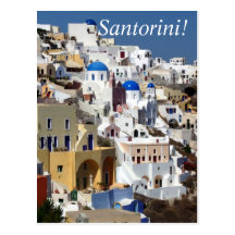 Santorini, Greece Postcards