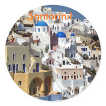 Santorini, Greece Sticker