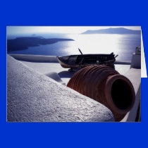 Santorini Greetingcard cards