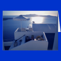 Santorini Greetingcard cards