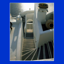Santorini Island Greece postcards