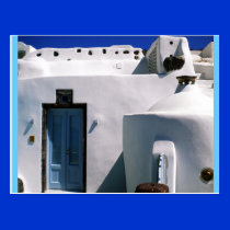 Santorini Island Greece postcards
