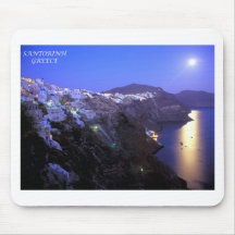SANTORINI NIGHT MOUSEPAD