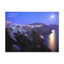 SANTORINI NIGHT POSTCARDS