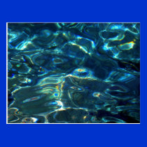 Santorini oceon water Greece postcards