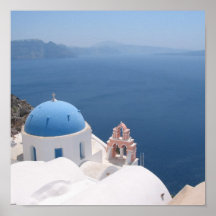 Santorini Poster