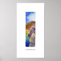 Santorini Poster