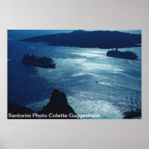 Santorini Poster Greece