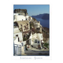 Santorini Poster (high resolution) posters by stephjmort Santorini Poster (high resolution) posters