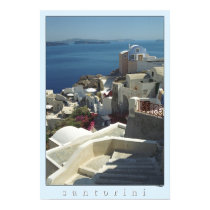 Santorini Poster Print