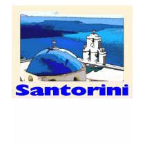 Santorini t-shirts