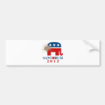Santorum 2012 bumper stickers