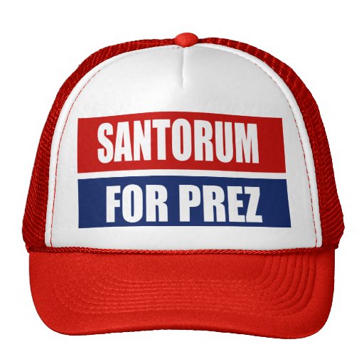 SANTORUM 2012 HATS