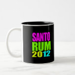 SANTORUM 2012 NEON COFFEE MUGS