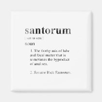 Santorum Definition - Faded.png magnets