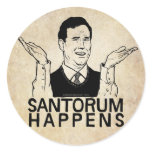 Santorum Happens Sticker
