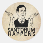 Santorum Happens Sticker