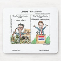 Santorum Iran Contraceptive Affair Funny MousePad mousepads