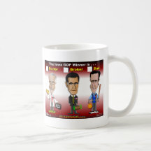 Santorum, Paul Romney Mugs