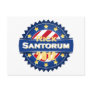 Santorum Postcard