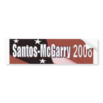 Santos McGarry in 2008 Bumper Sticker