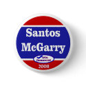Santos McGarry in 2008 buttons