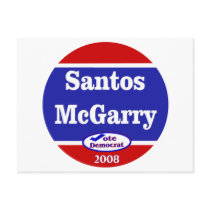Santos McGarry in 2008 Postcard