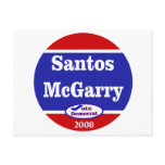 Santos McGarry in 2008 Postcard