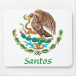 Santos Mexican National Seal Mouse Mats