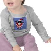 Santy Cat Snow Shirt shirt