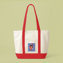Santy Cat Tote Bag by disgustedcats Santy Cat Tote Bag
