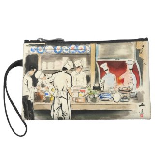 Sanzo Wada Japanese Vocations In Pictures, Cook Wristlet Purse