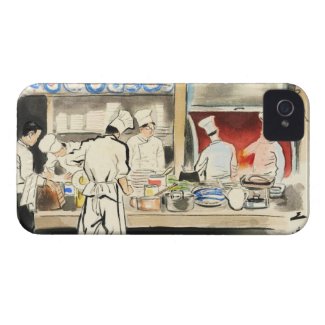 Sanzo Wada Japanese Vocations In Pictures, Cook Case-Mate iPhone 4 Cases