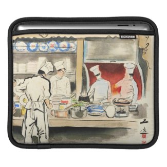 Sanzo Wada Japanese Vocations In Pictures, Cook iPad Sleeve