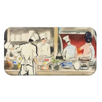 Sanzo Wada Japanese Vocations In Pictures, Cook iPhone 4/4S Cover