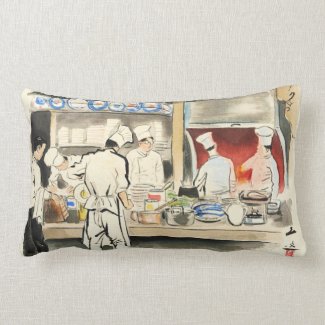 Sanzo Wada Japanese Vocations In Pictures, Cook Pillow