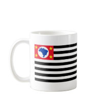 São Paulo, Brazil Flag Mugs