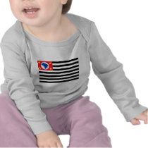 São Paulo, Brazil Flag T Shirt