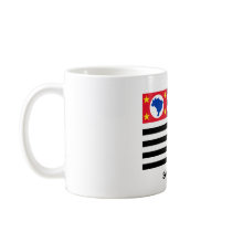 São Paulo, Brazil Waving Flag mugs