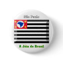 São Paulo Flag Gem buttons