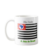 São Paulo Flag Gem Mug