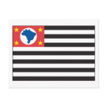 Sao Paulo Flag Postcard