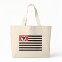 Sao Paulo Flag Tote Bag by FlagTshirts Sao Paulo Flag Tote Bag