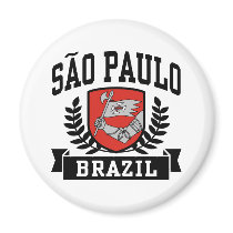 Sao Paulo Fridge Magnet