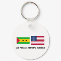Sao Tomae & Principe American keychains
