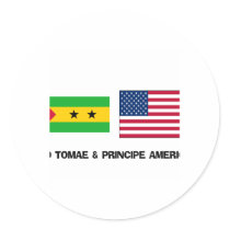 Sao Tomae & Principe American stickers